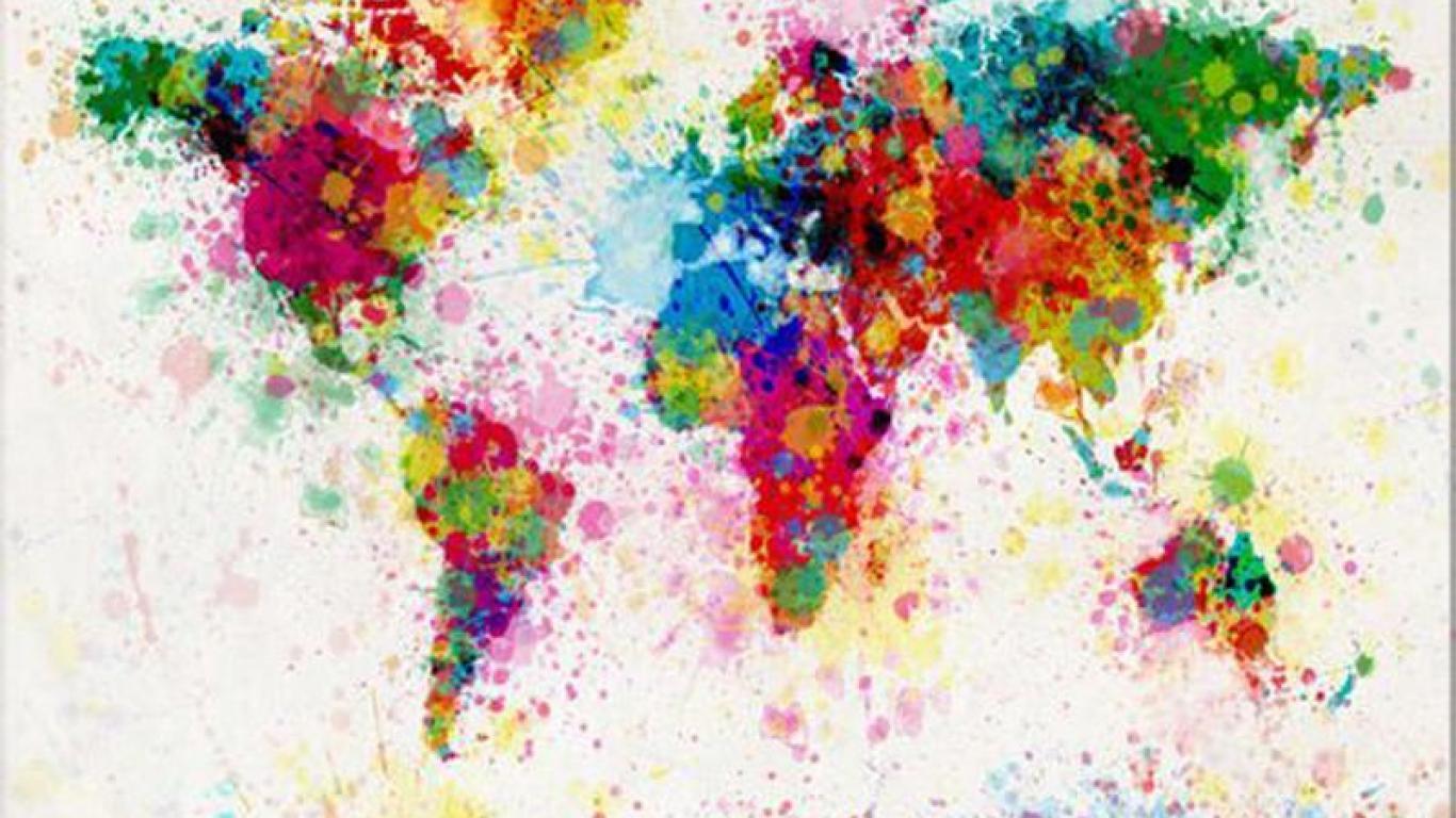 1366x768 Pretty World wallpaperx768