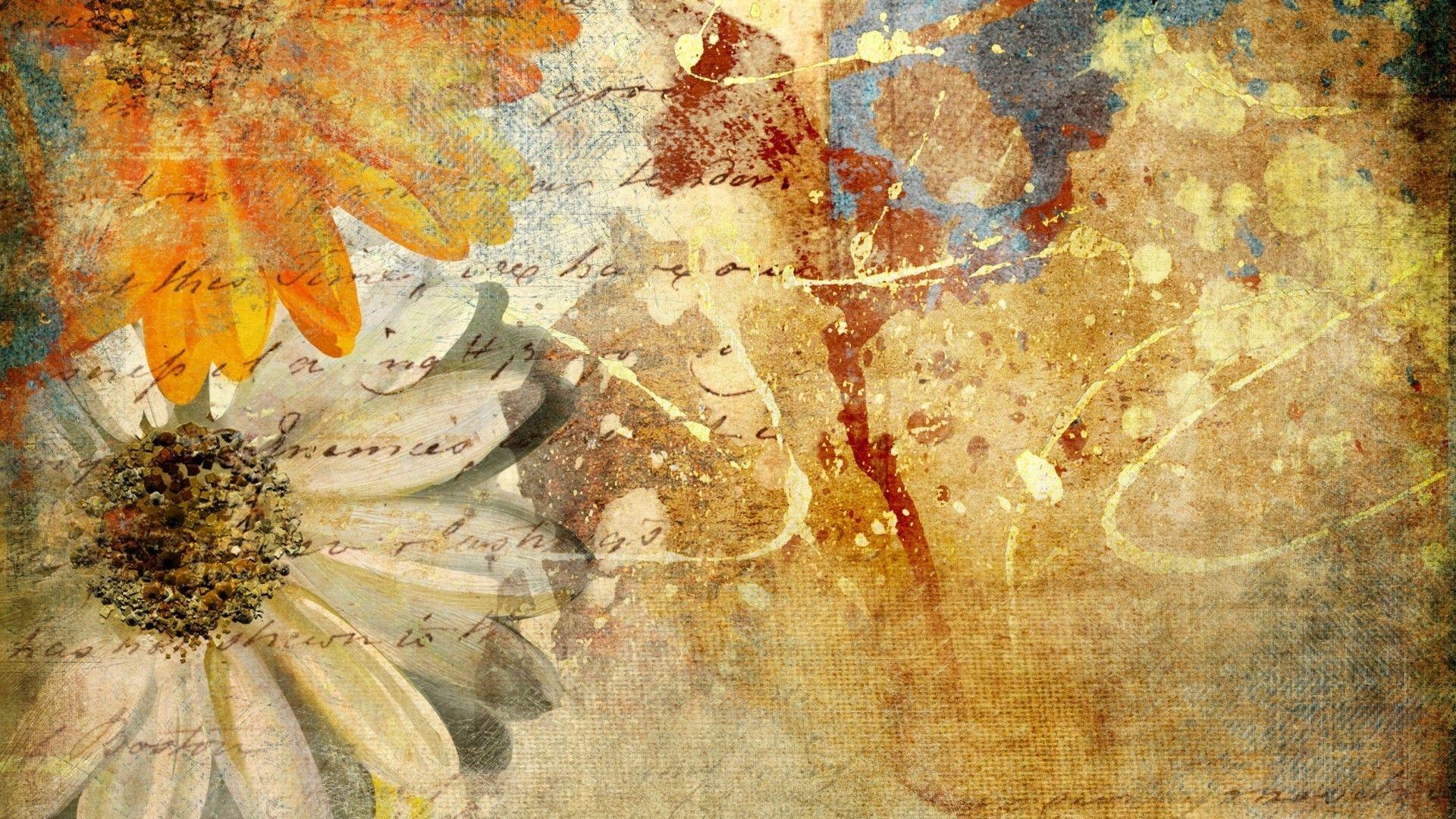 1920x1080 Abstract flowers artwork wallpaperx1080