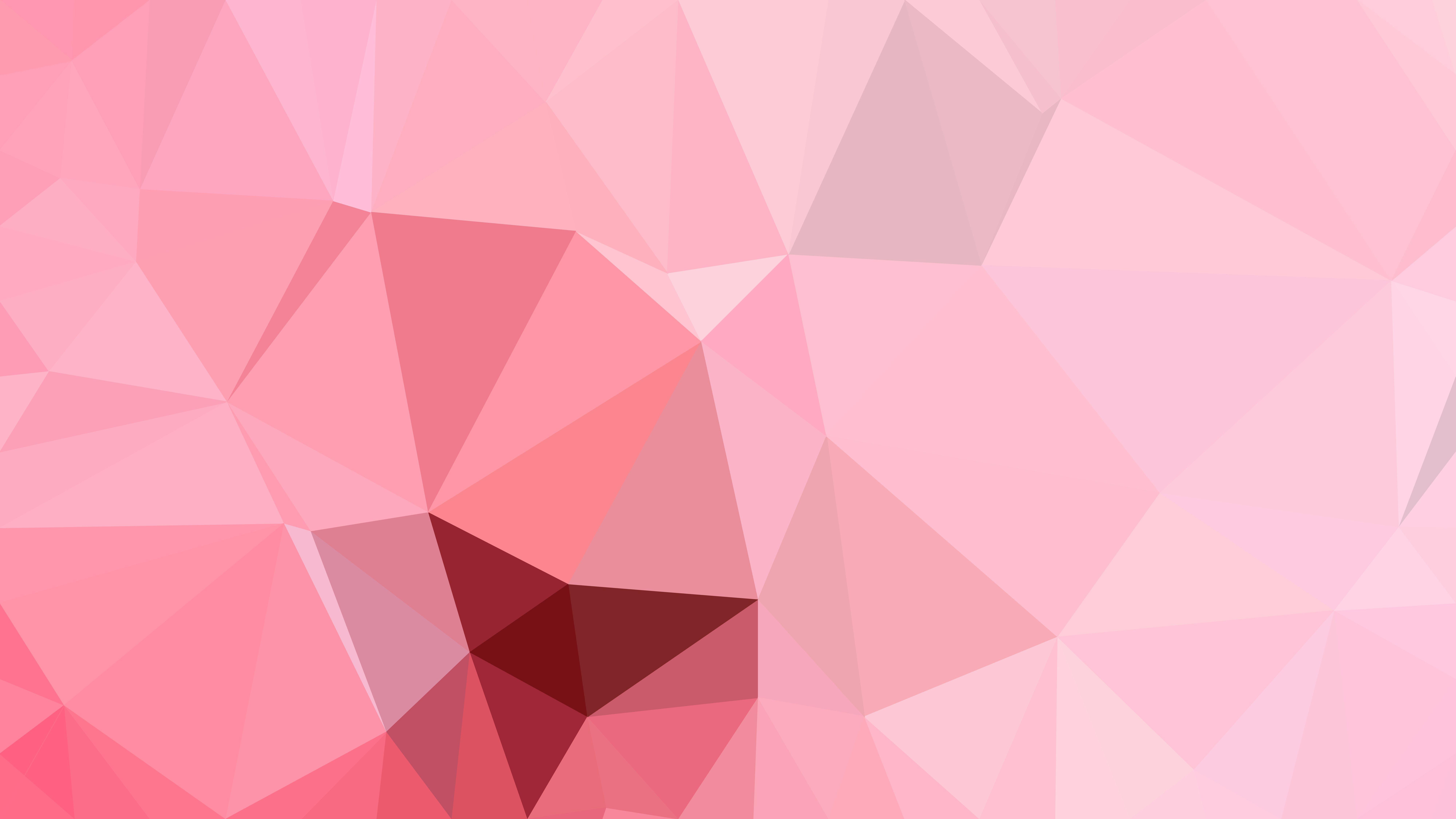 8000x4500 Free Pastel Pink Polygon Abstract Background