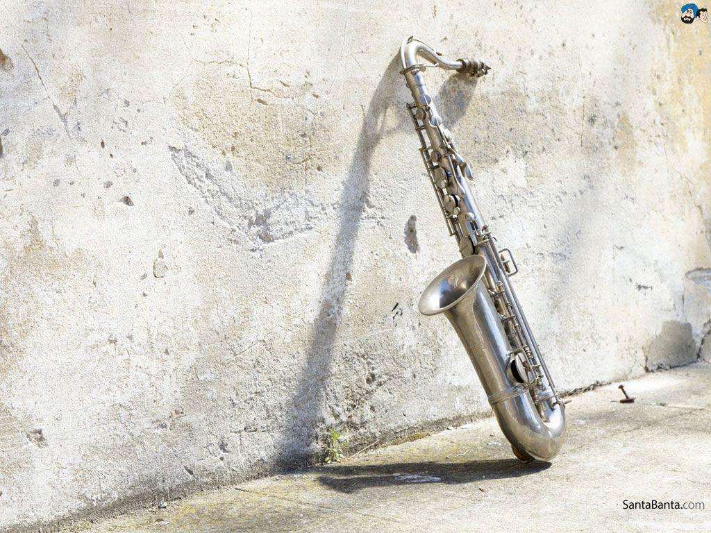 1024x768 Saxophone Wallpaper