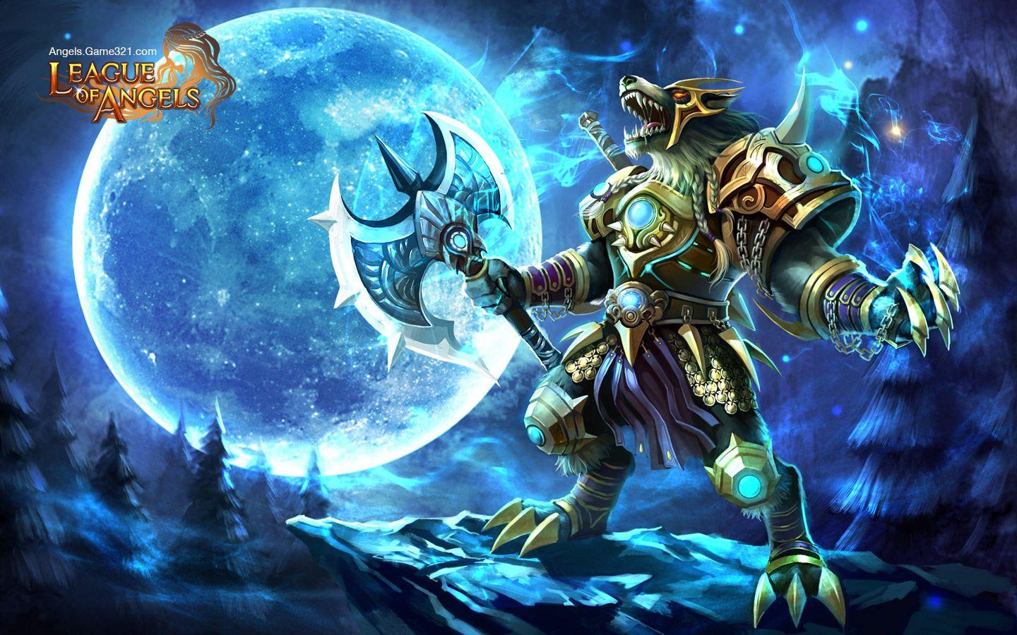 1440x900 League of Angels the Evil with Your Angels!