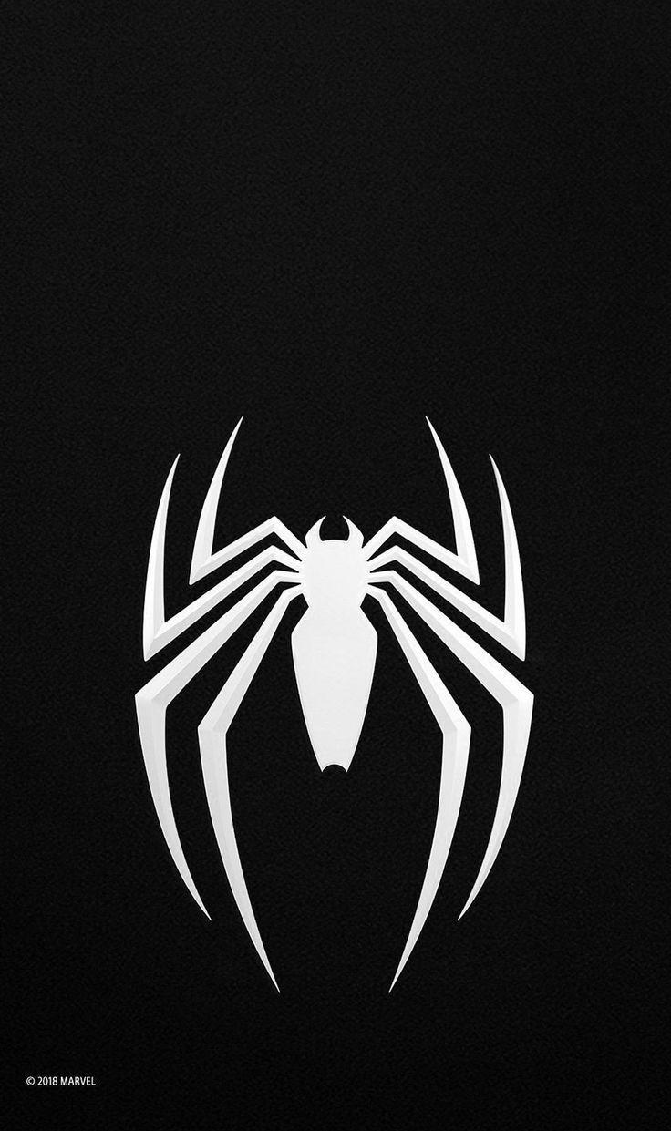 736x1241 Spiderman Logo (Black & White) of Ps4 #ps4 #playstation4 Logo (Bla. Marvel comics wallpaper, Marvel superhero posters, Spiderman tattoo