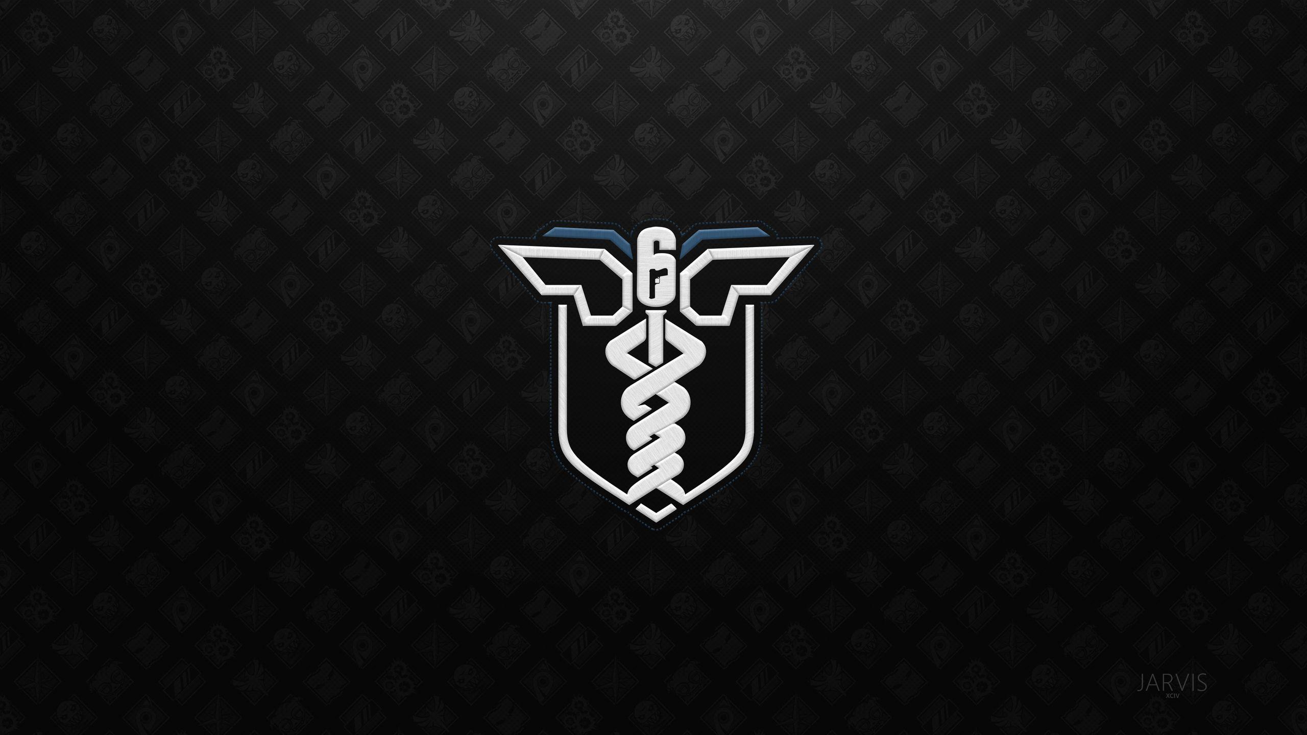 2560x1440 Rainbow Six Siege Minimalist Logo 4k 1440P Resolution HD 4k Wallpaper, Image, Background, Photo and Picture