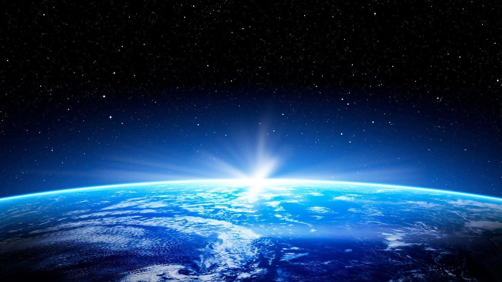 1600x900 Wallpaper Earth, Horizon, 4K, Space,. Wallpaper for iPhone, Android, Mobile and Desktop
