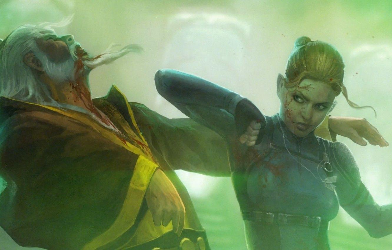 1332x850 Wallpaper Mortal Kombat, mortal Kombat Cassie cage, Shang Tsung image for desktop, section игры