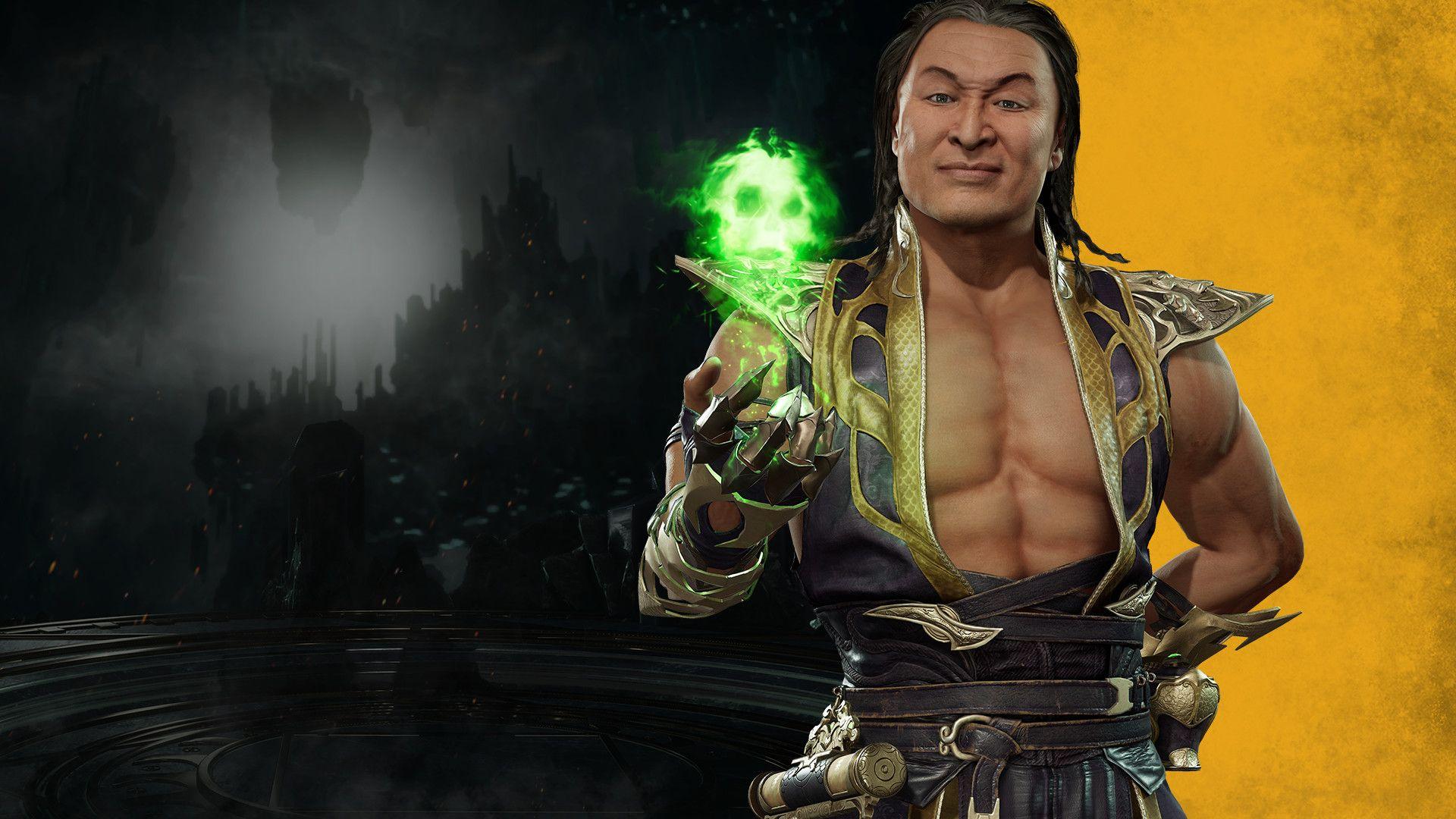 Download Shang Tsung wielding his sorcerous power in Mortal Kombat  Wallpaper