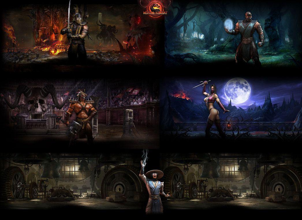 1046x763 Mortal Kombat 9 Wallpaper 1