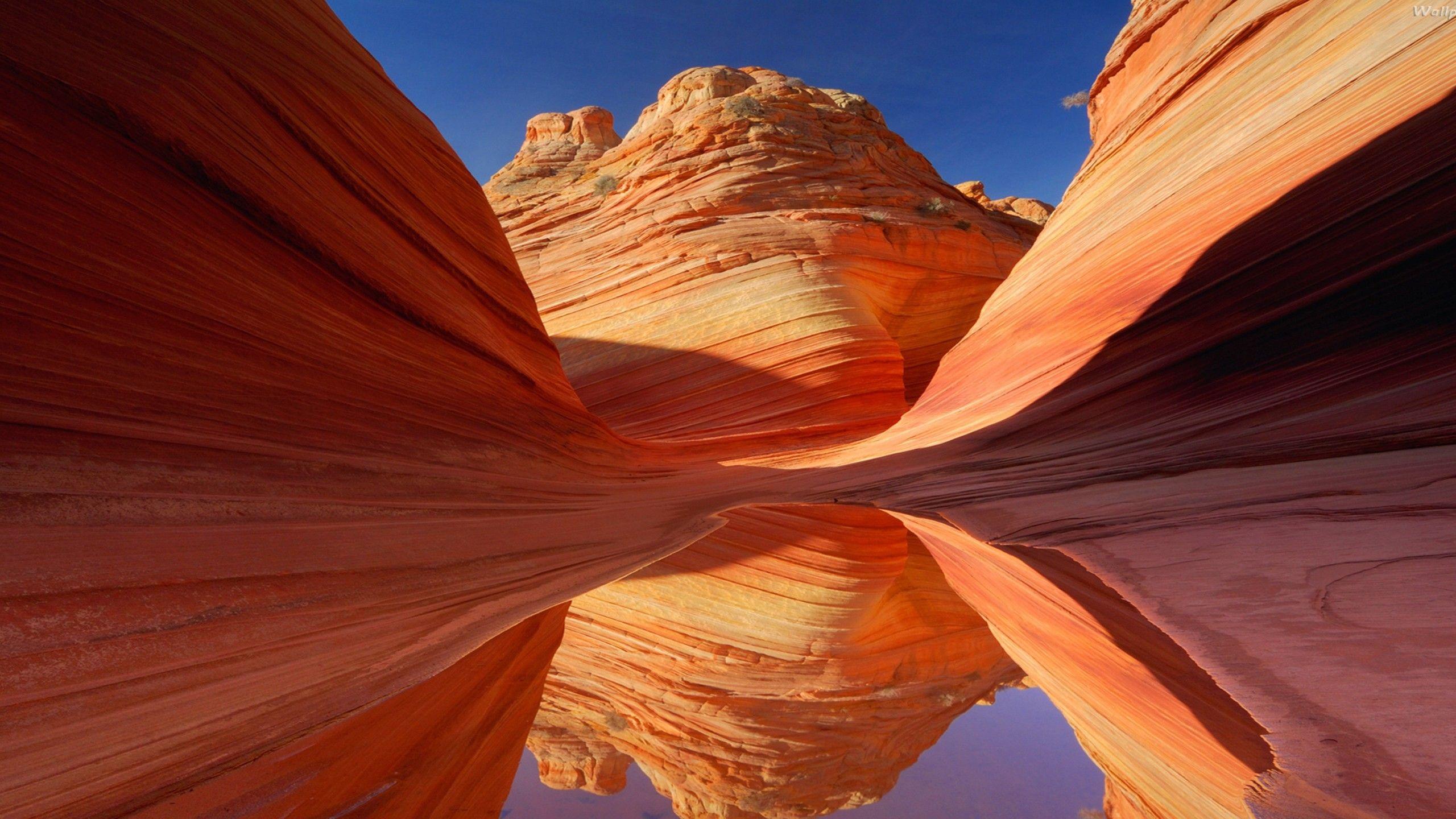 2560x1440 Wallpaper Antelope Canyon, Arizona, USA, 4k, Nature