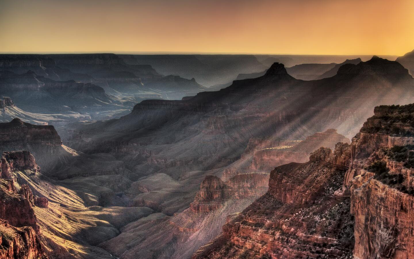 1440x900 Grand Canyon Golden Hour 5k 1440x900 Resolution HD 4k Wallpaper, Image, Background, Photo and Picture