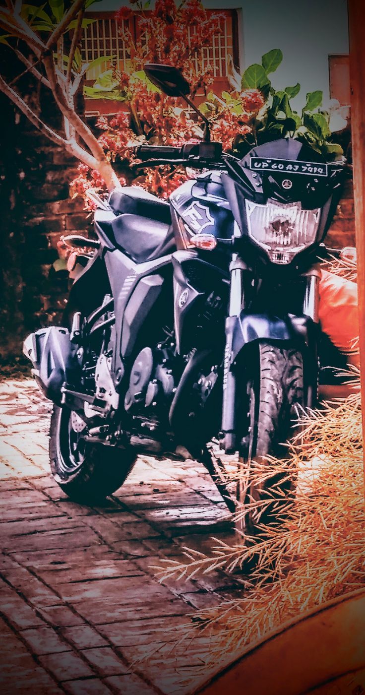 736x1401 Yamaha FZ V2 Vintage Look Motorcycle. Yamaha fz 2011 modified wallpaper, Yamaha fz6r wallpaper, Yamaha