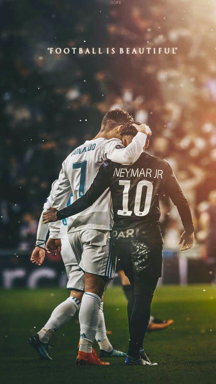 736x1308 Ronaldo Messi And Neymar Wallpaper