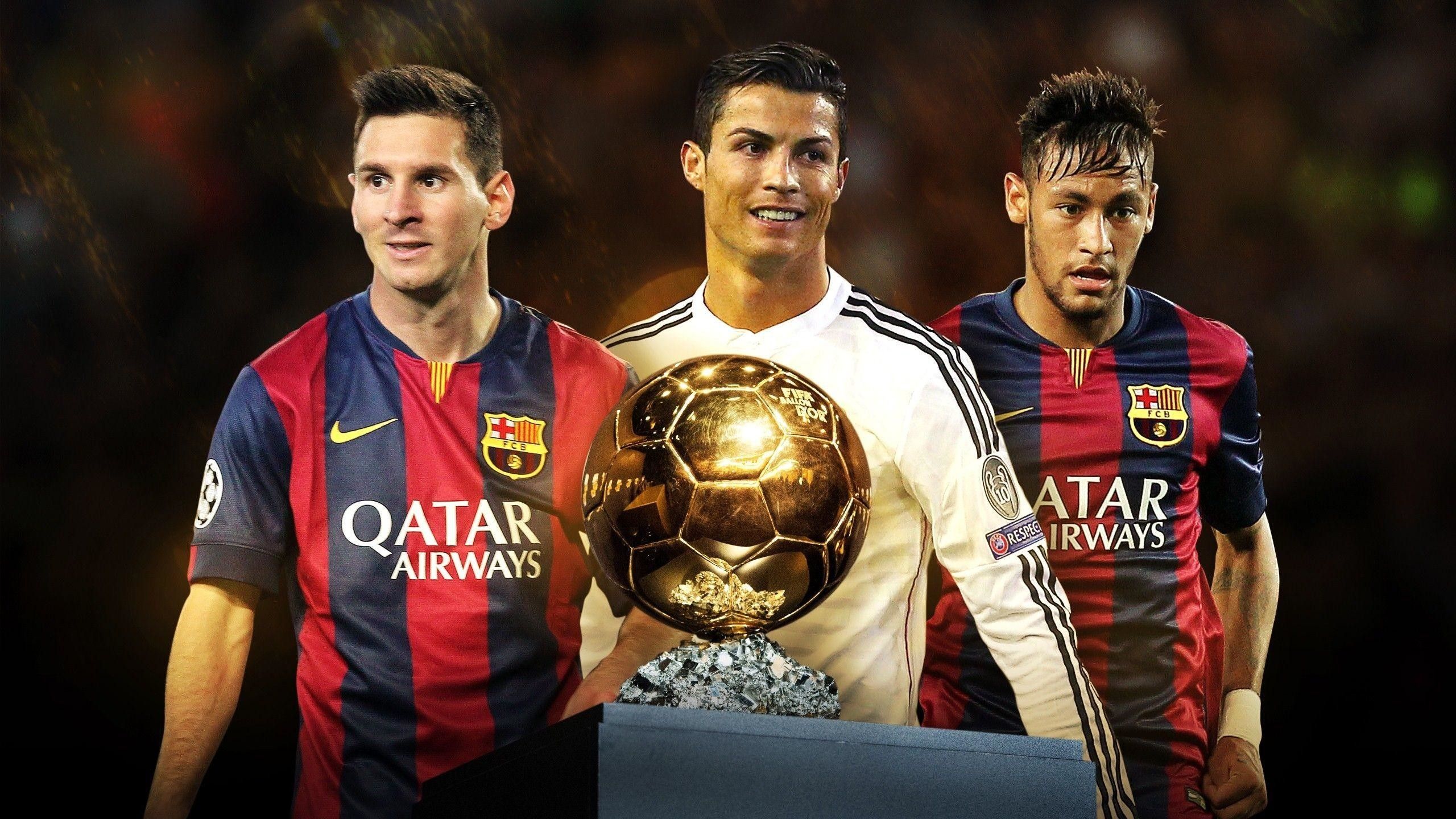 2560x1440 Neymar And Messi Wallpaper