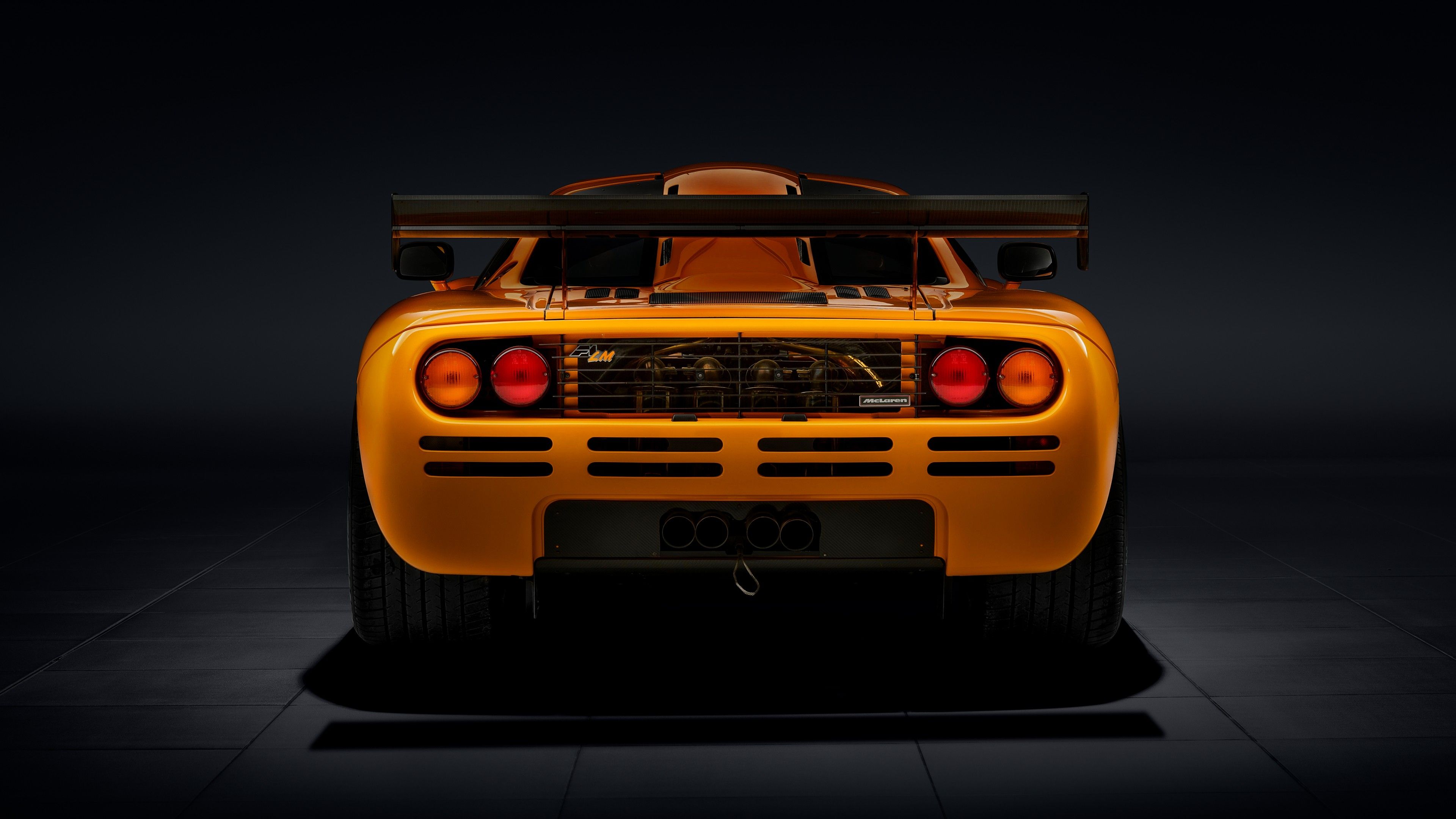 3840x2160 McLaren F1 LM Rear Wallpaper Car Wallpaper