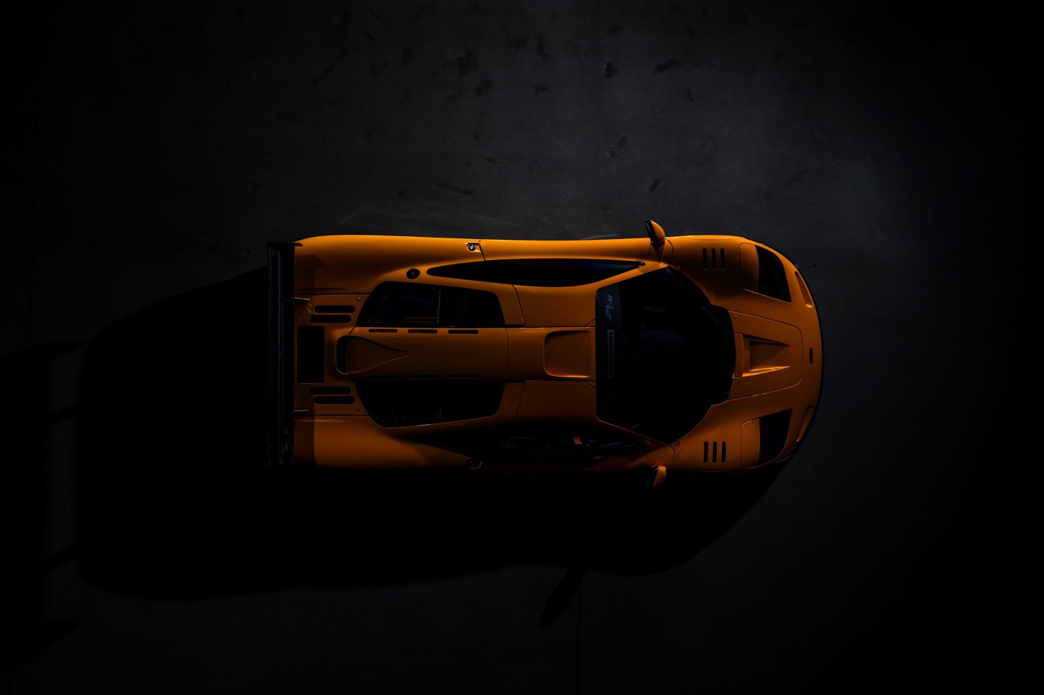 2048x1365 Wallpaper McLaren, black background, the dark background, Above, F1LM for mobile and desktop, section mclaren, resolution 2048x1365