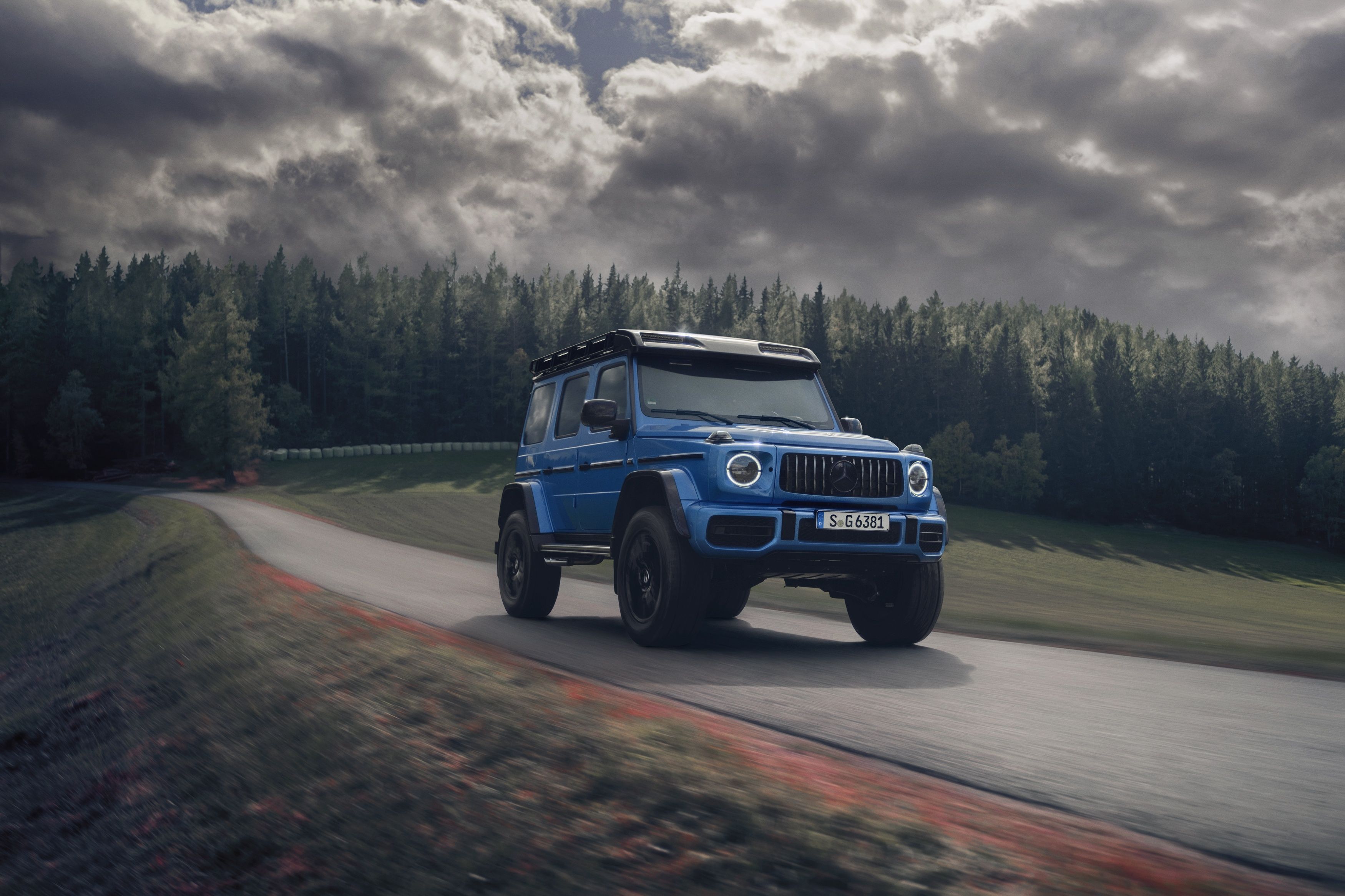 3500x2333 Wallpaper Car, Mercedes Benz, Mercedes, Road, Trees, AMG, G Class, Mercedes AMG For Mobile And Desktop, Section Mercedes, Resolution 3500x2333
