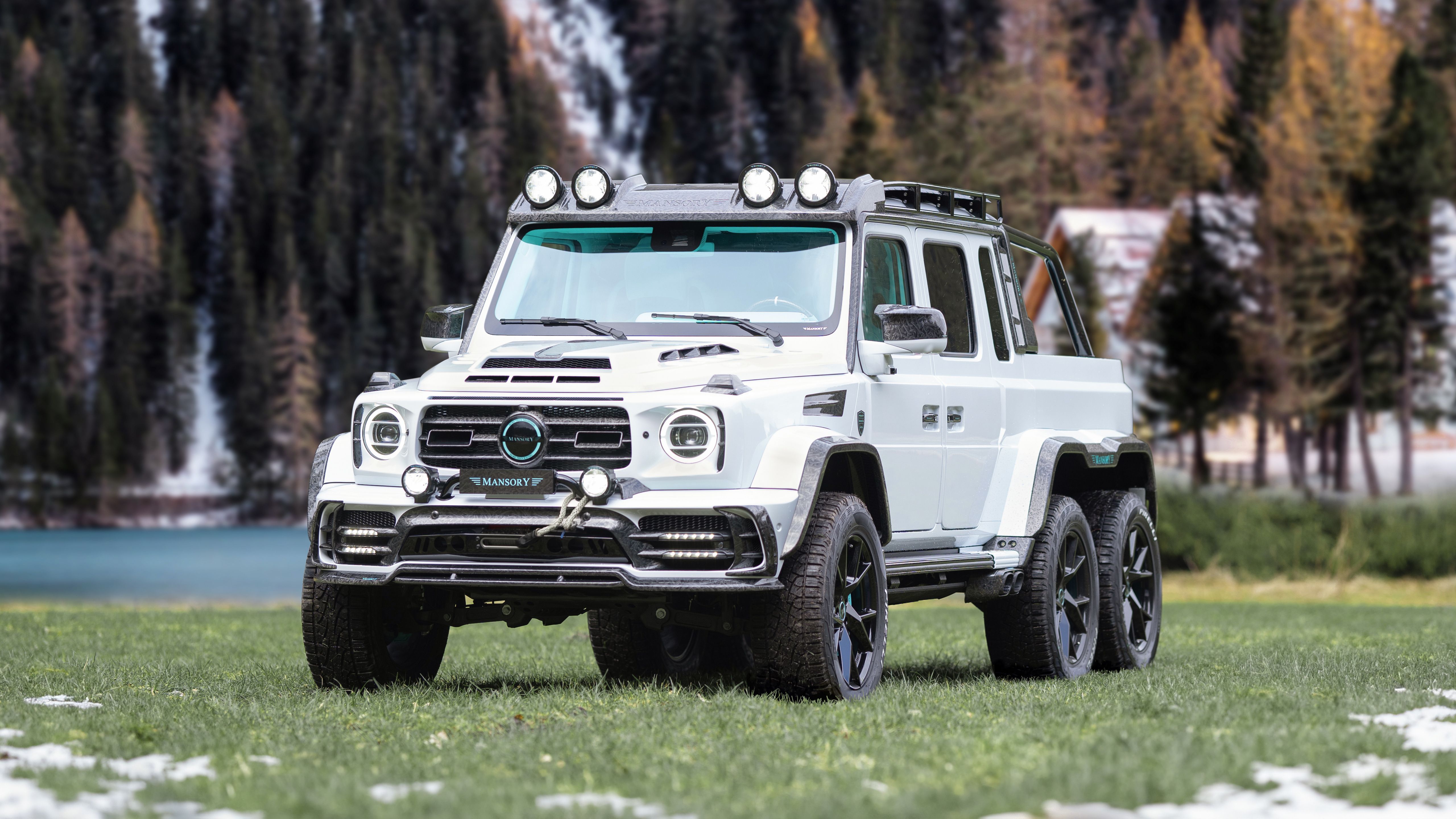 5120x2880 Jeep Mercedes G Class Mansory Gronos 6x6 Desktop Wallpaper 1024x1024