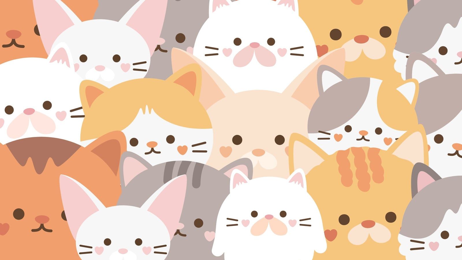 1600x900 Customize Cat Desktop Wallpaper Templates Online