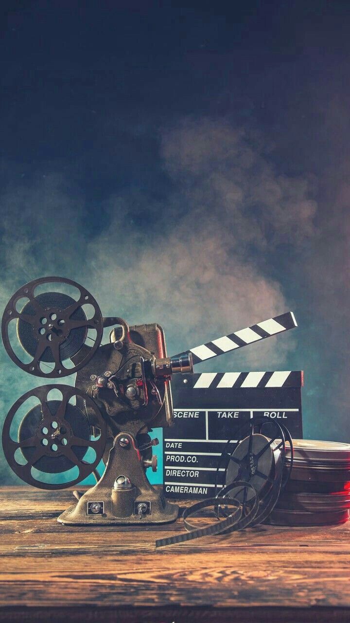 720x1280 Vintage Movie Projector Wall Art. Film background hd, Movie director wallpaper, Film making wallpaper