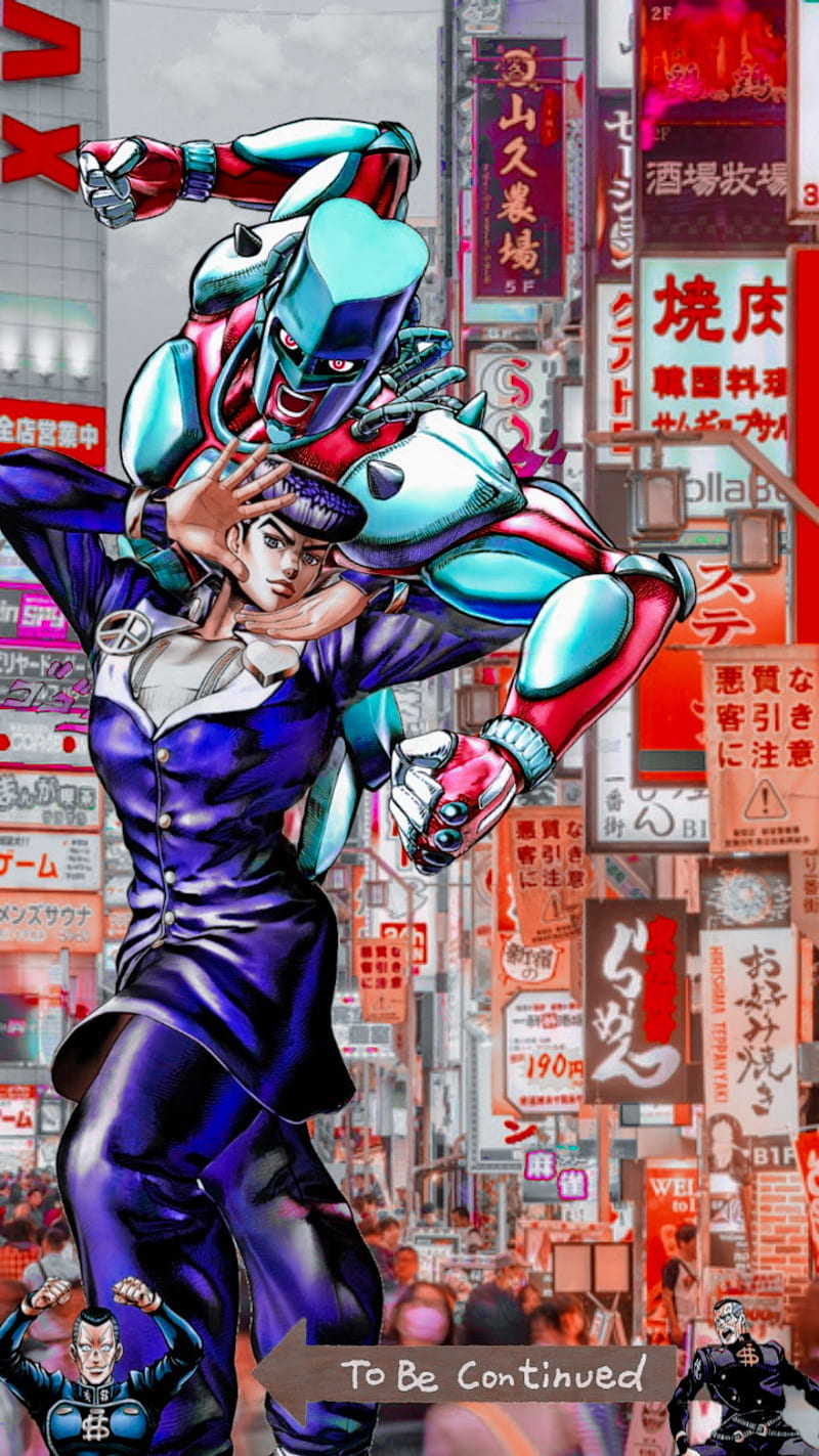 800x1423 Josuke Higashikata, bizarre adventure, jojos, jojos bizarre adventure, okuyasu, HD phone wallpaper