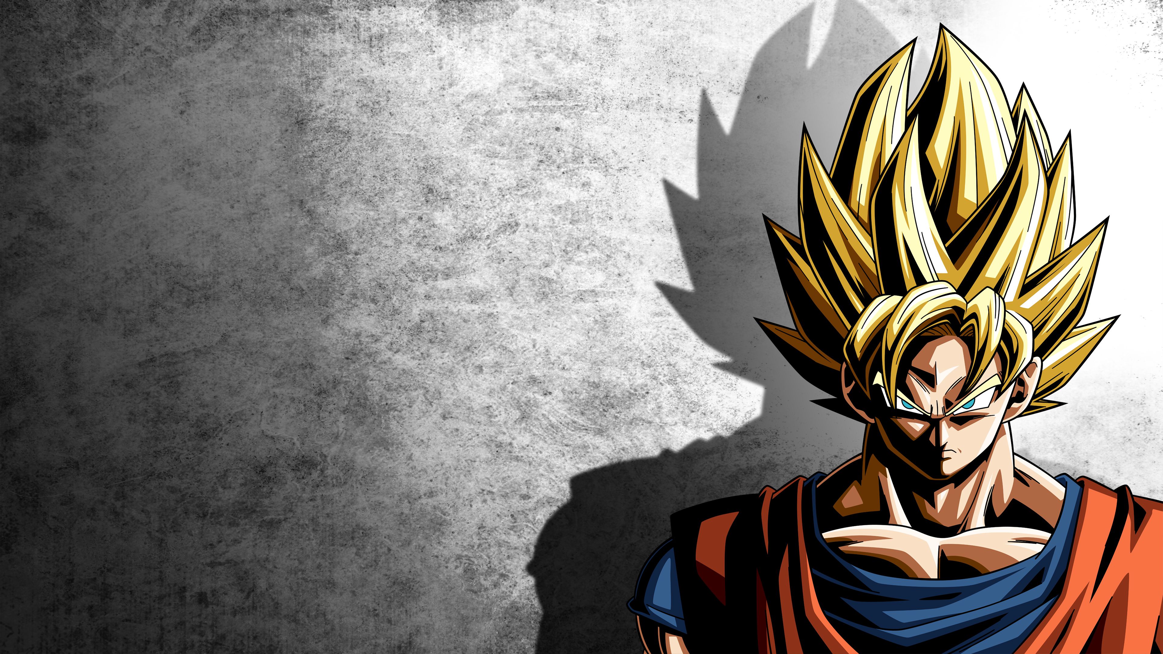 3840x2160 Dragon Ball Z Wallpaper 4K, Super Saiyan Goku