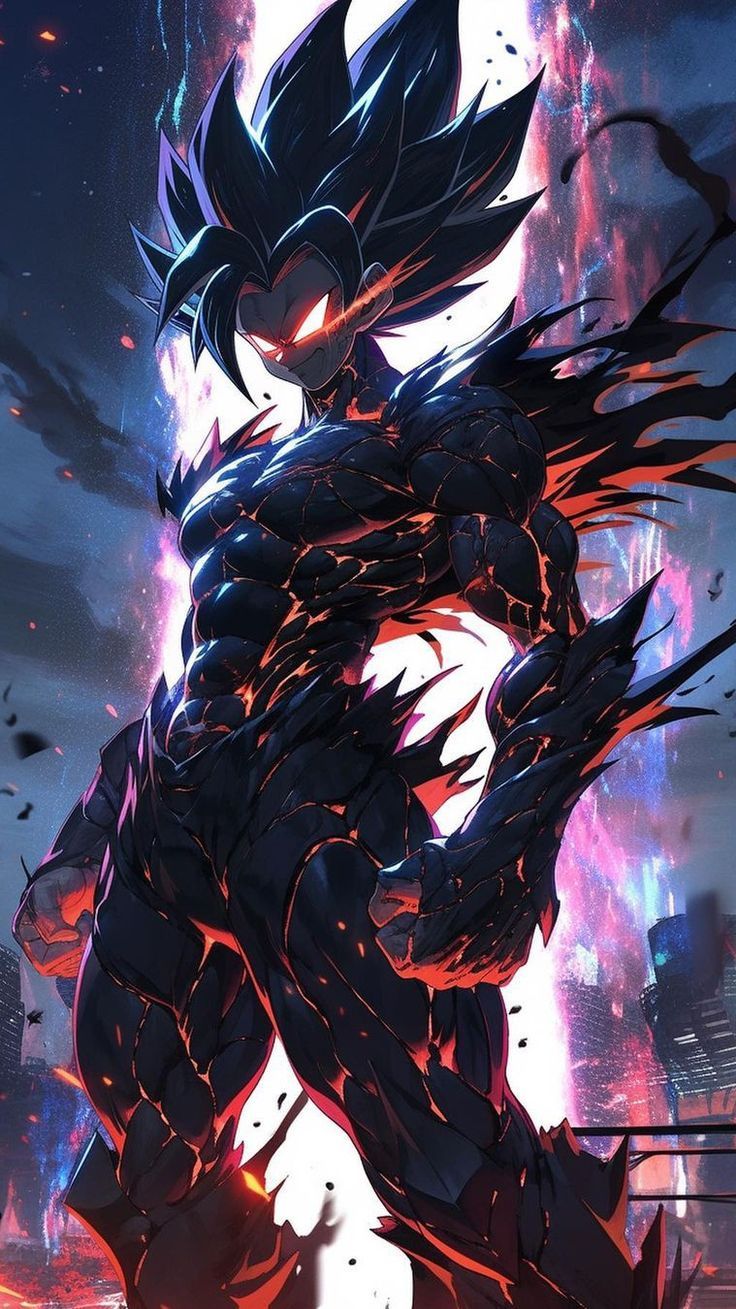 736x1309 Goku wallpaper iphone