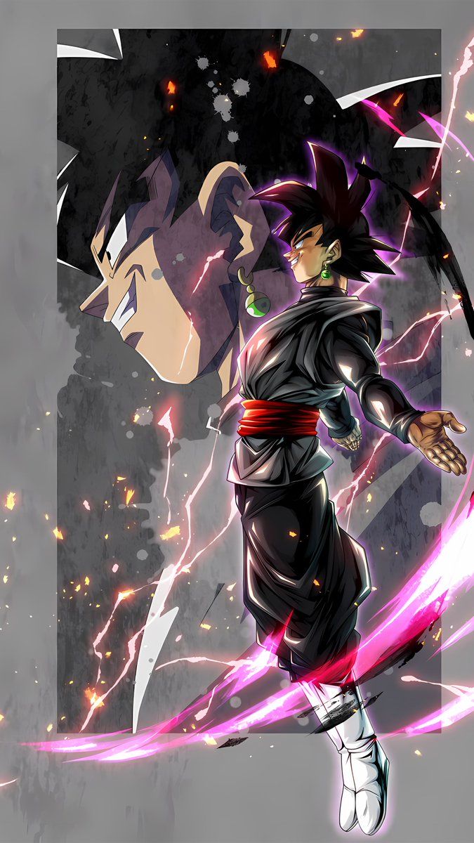 675x1200 SPARKING RED Goku Black 4K Art, 4K PC Wallpaper, 4K Phone Wallpaper, & HD Profile Picture! #DBLegends #DragonBallLegends