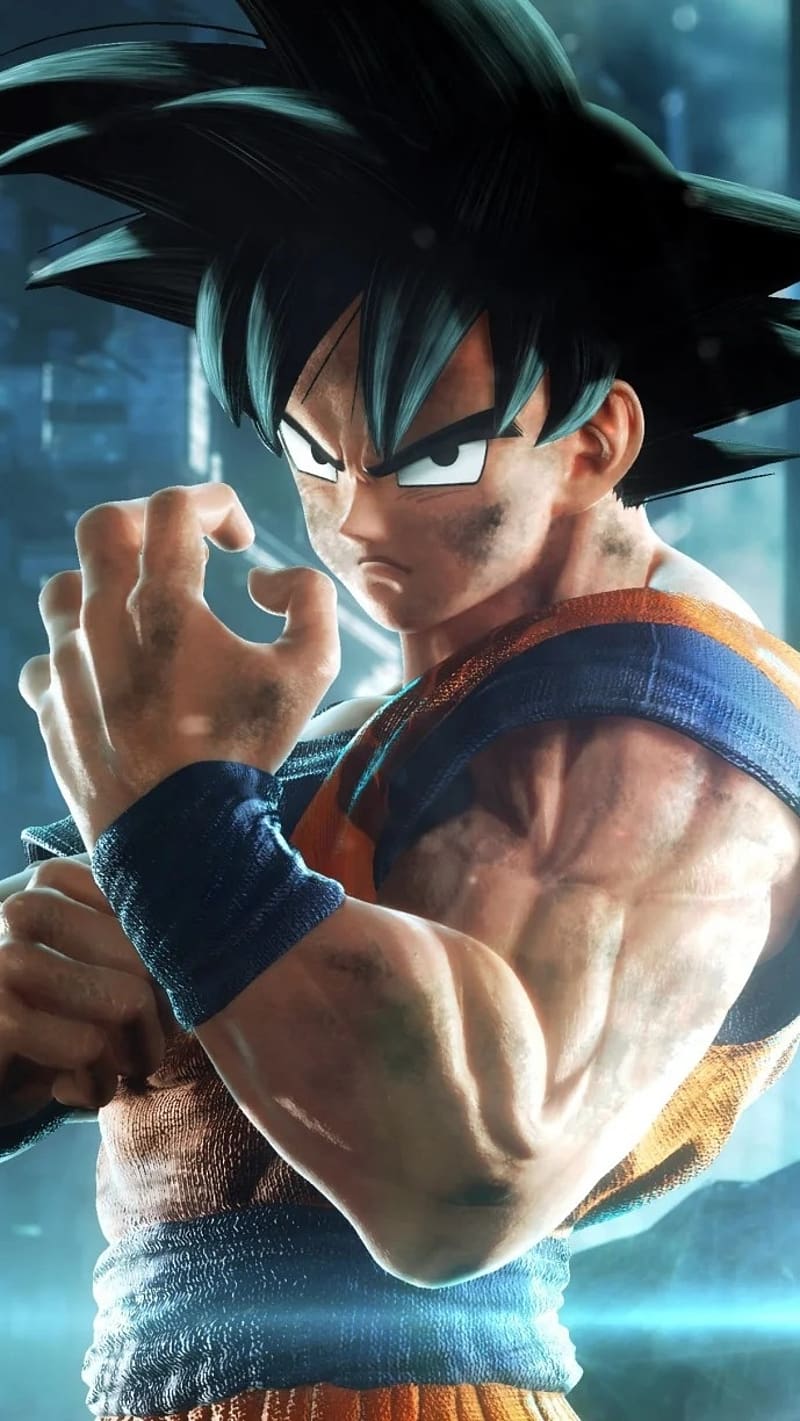 800x1421 Attitude Anime, Goku anime, boy, HD phone wallpaper