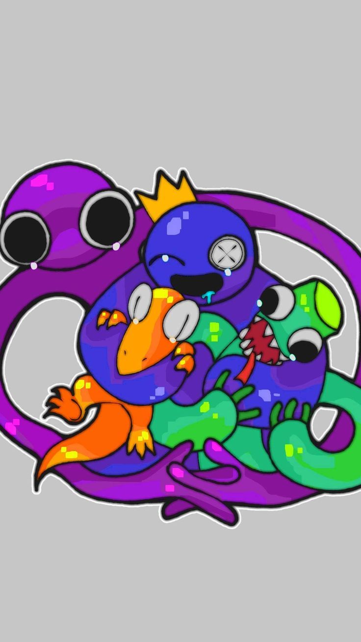 736x1308 Rainbow Friends Wallpaper