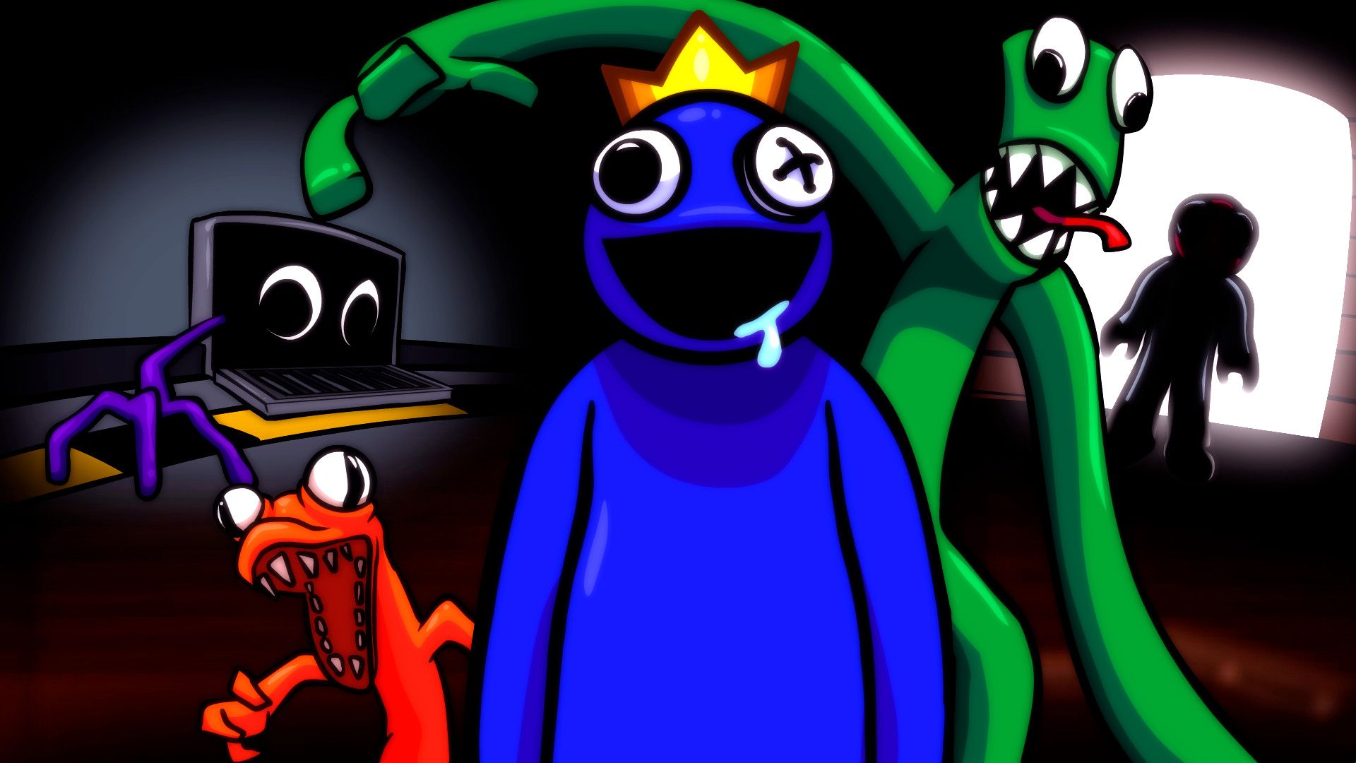 1920x1080 Rainbow Friends Chapter 2 Wallpaper