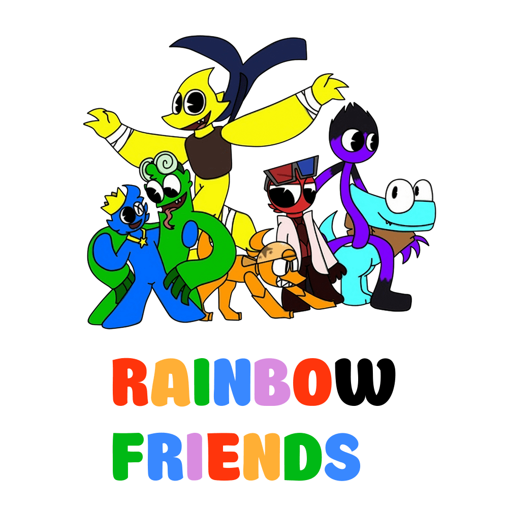 1000x1000 Rainbow Friends 2 Wallpaper