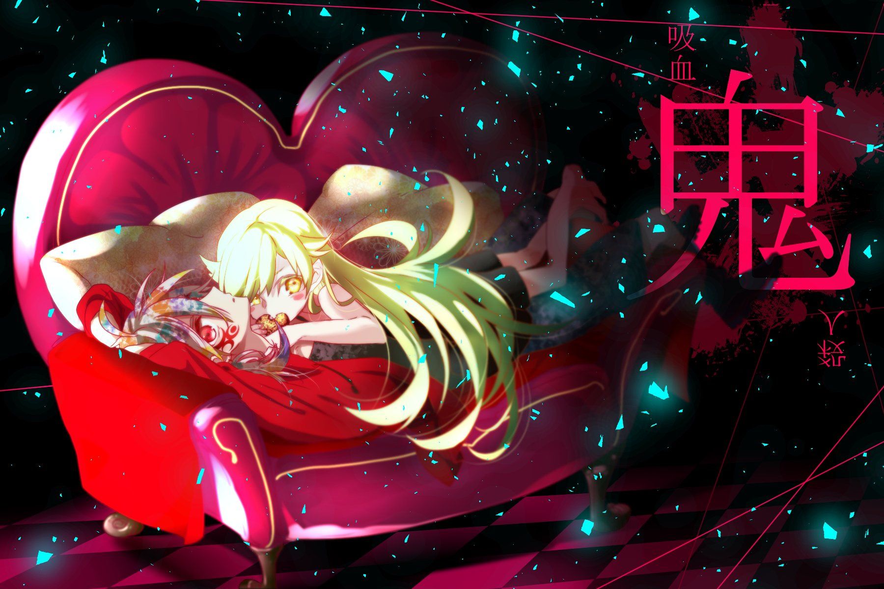 1800x1200 Download Zaregoto Series Anime Monogatari (Series) Wallpaperx1200