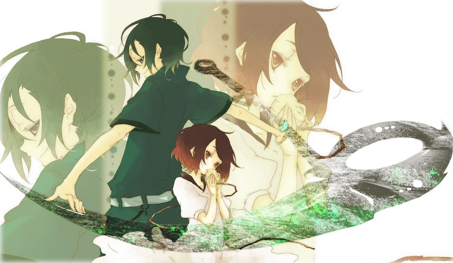 1548x900 Zaregoto Series. Anime Image Board