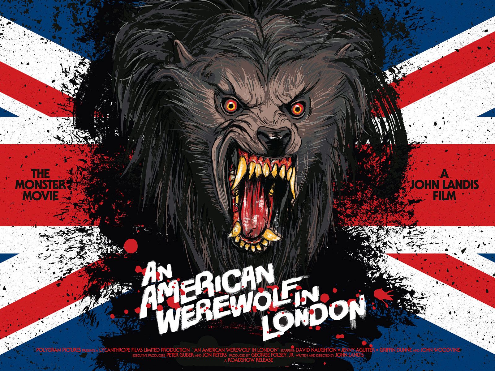 1600x1200 An American Werewolf in London Poster by ChangeTheThought on Dribbble