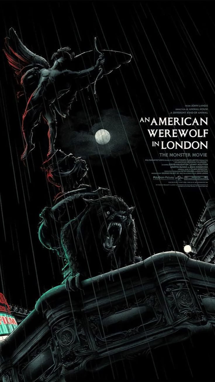 736x1308 An American Werewolf In London. Lobo americano, Jorge sanchez, Mejores carteles de películas