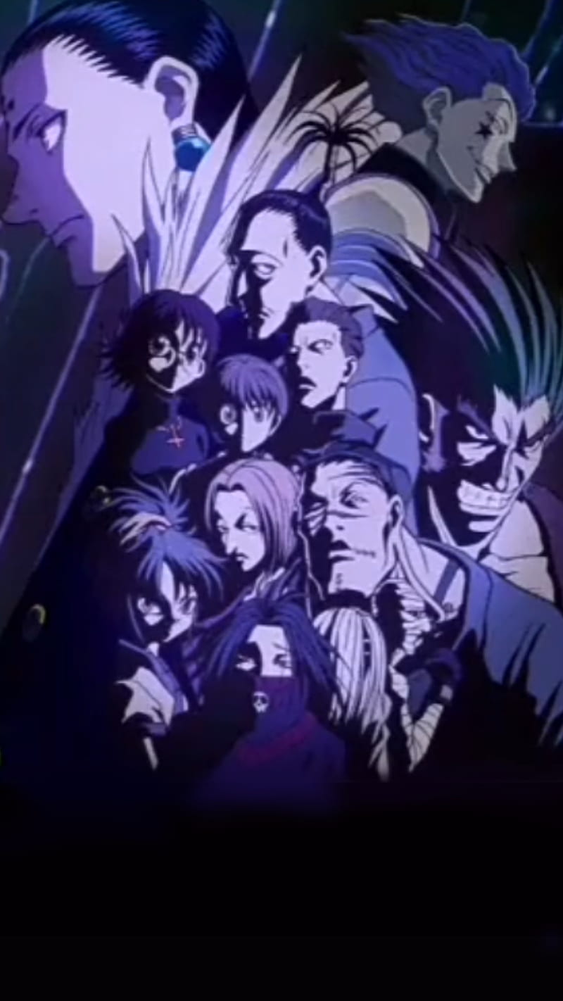 800x1422 Phantom troupe, anime, chrolo, feitan, hisoka, hxh, machi, pakunoda, phinks, HD phone wallpaper