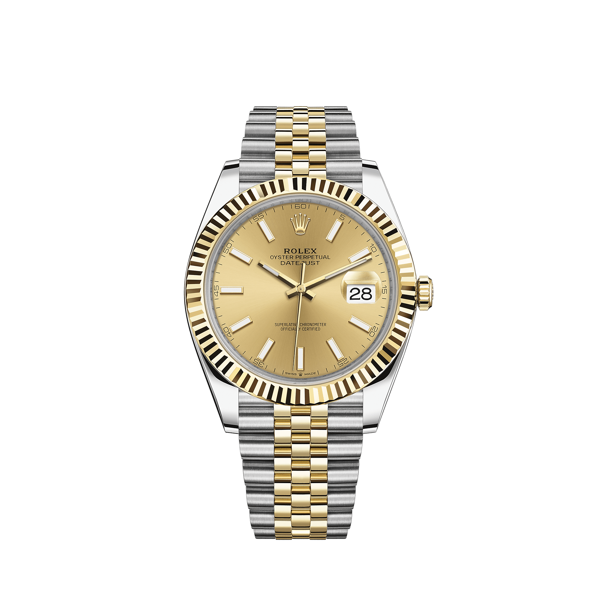 1920x1920 Rolex Datejust 41 Watch: Yellow Rolesor of Oystersteel and 18 ct yellow gold