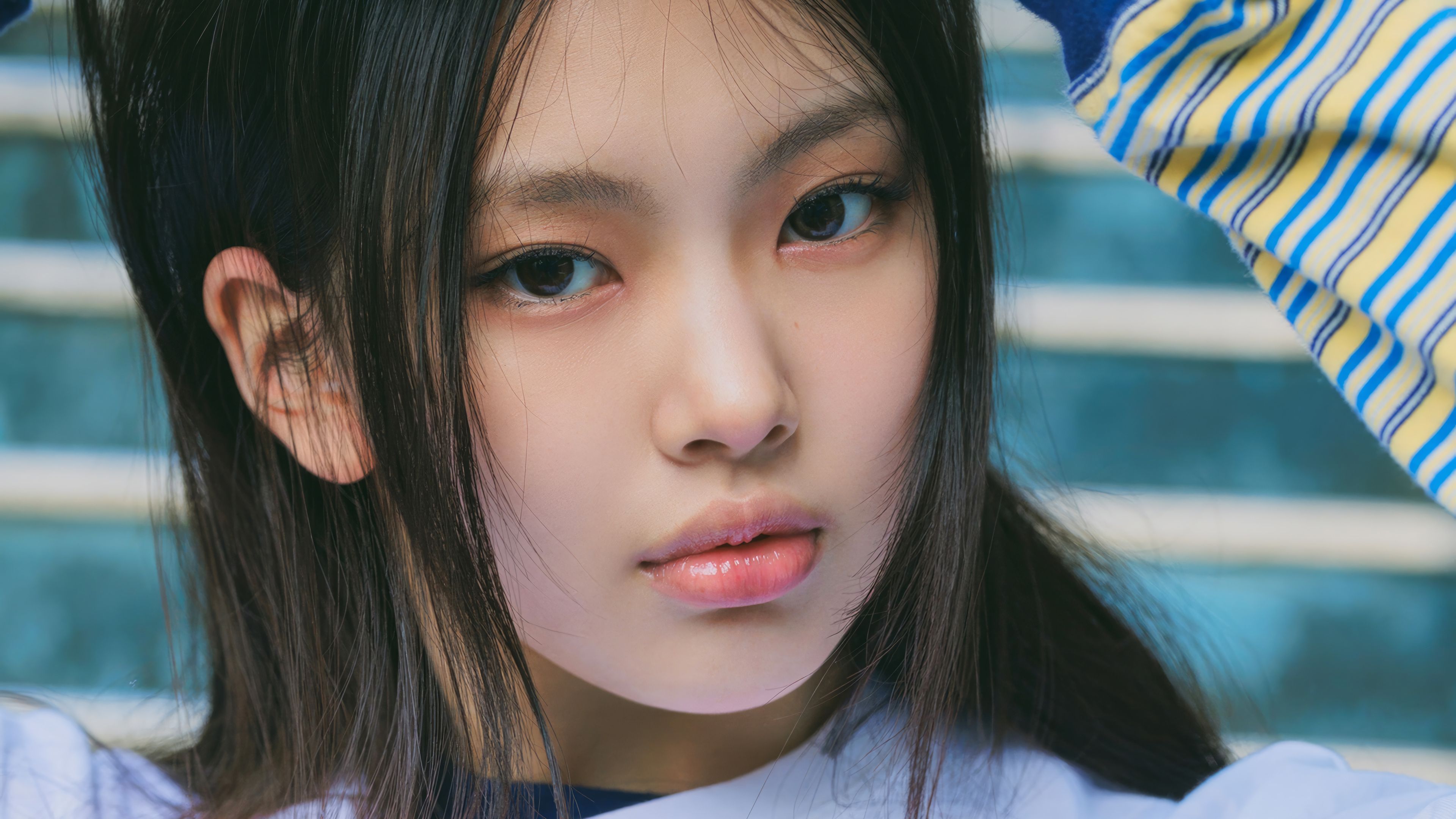 3840x2160 Hyein NewJeans X HIROSHI Supernatural Wallpaper 4K HD PC b