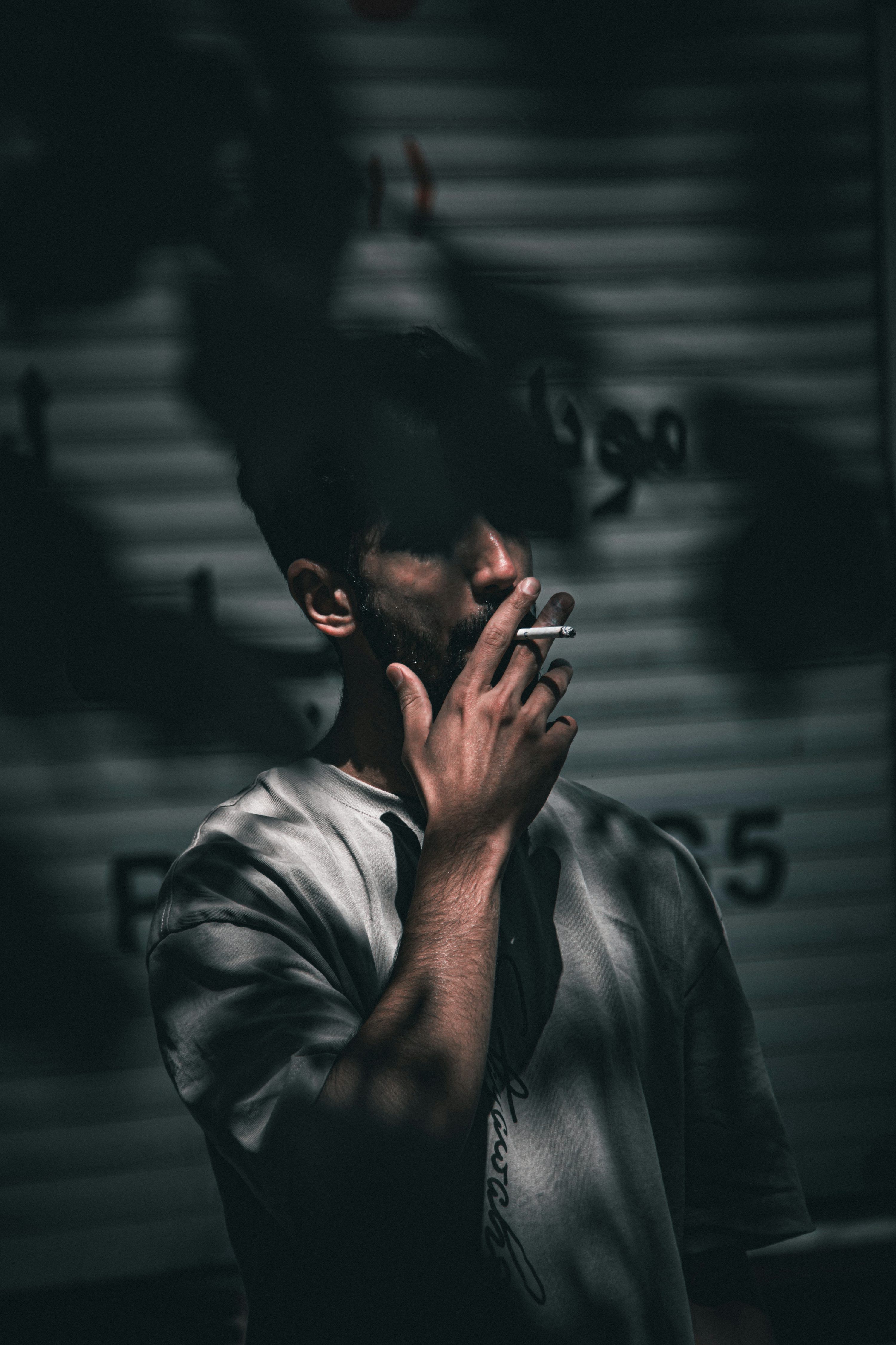 3000x4500 Man Smoking Picture. Download Free Image