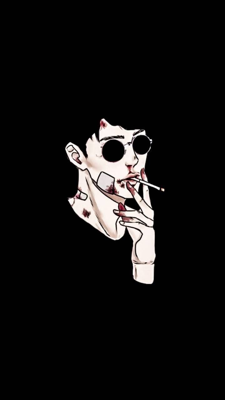 720x1280 Bad Boy Smoking Wallpaper