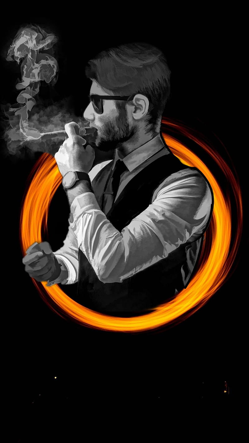 800x1422 Attitude Addict, addiction, graphic, smoke, HD phone wallpaper
