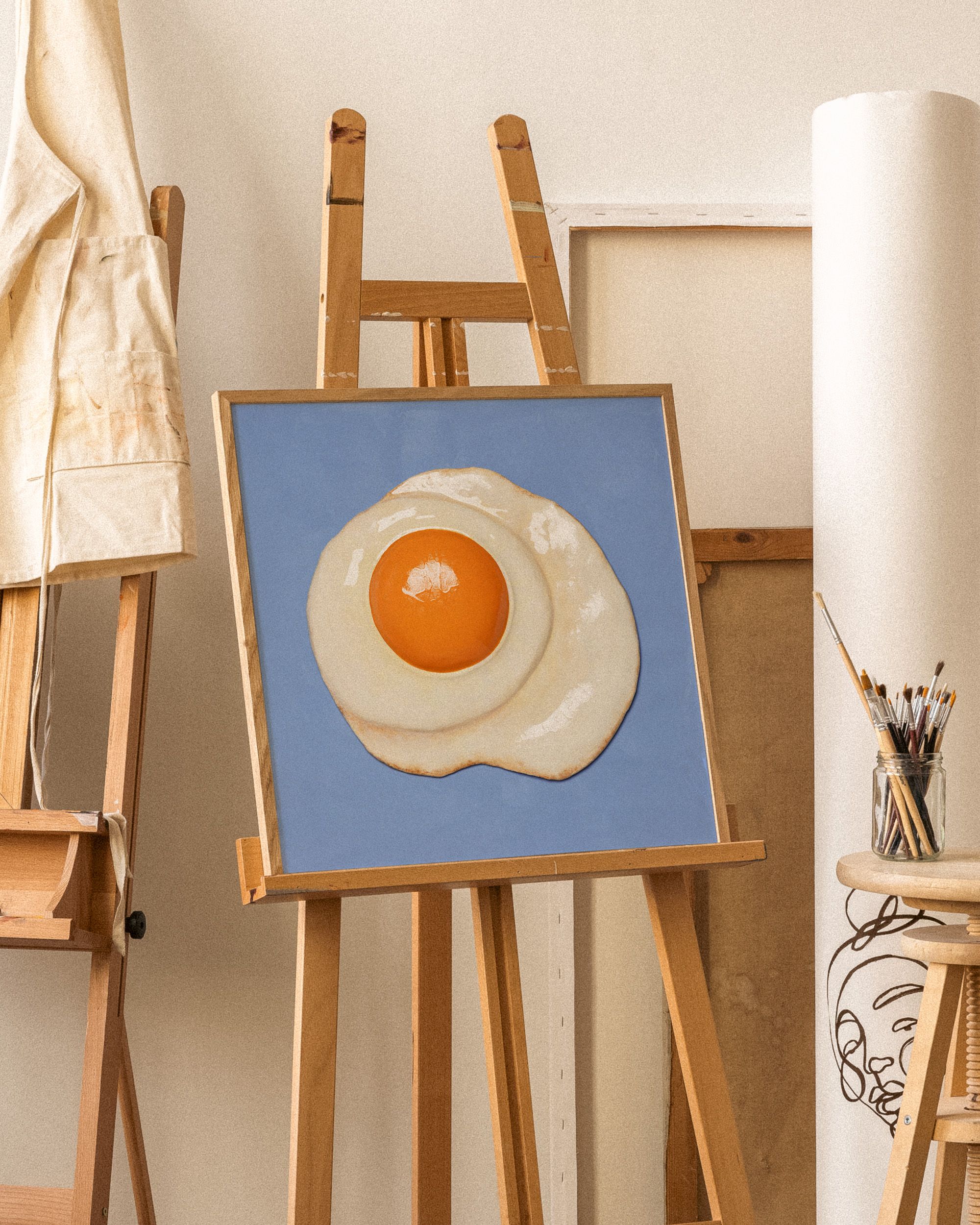 2000x2500 What Came First Print