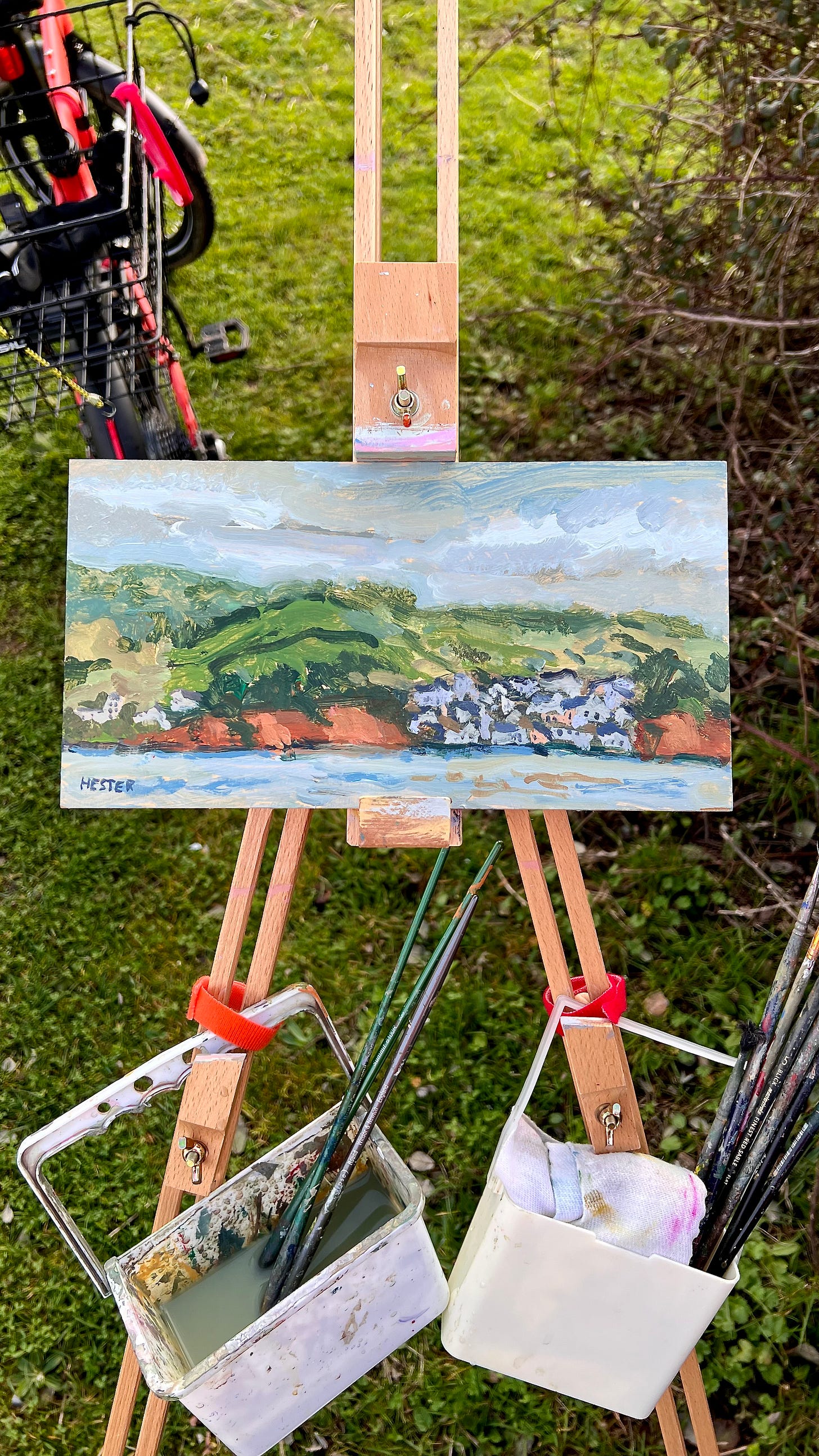 1456x2588 NEW PAINTINGS Sandi Hester Artist's Life