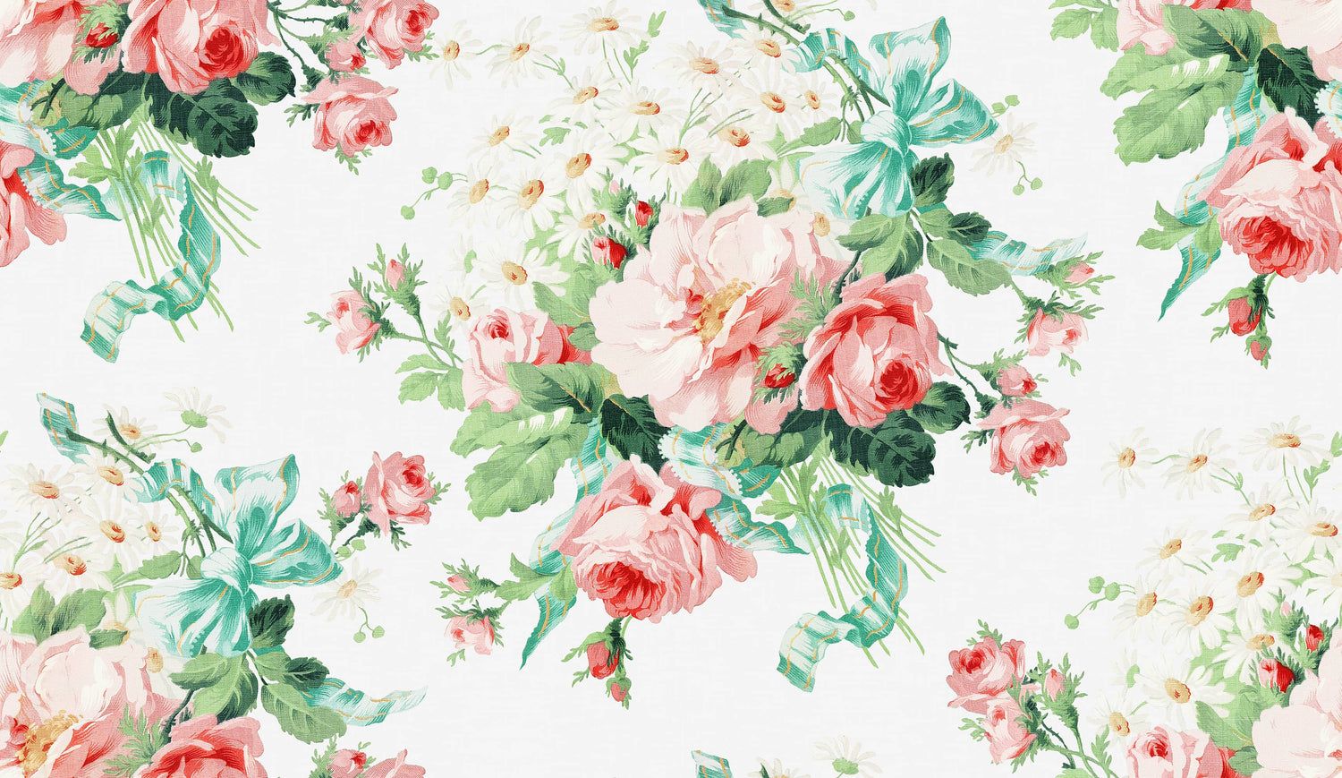 1500x869 Vintage Rose Wallpaper