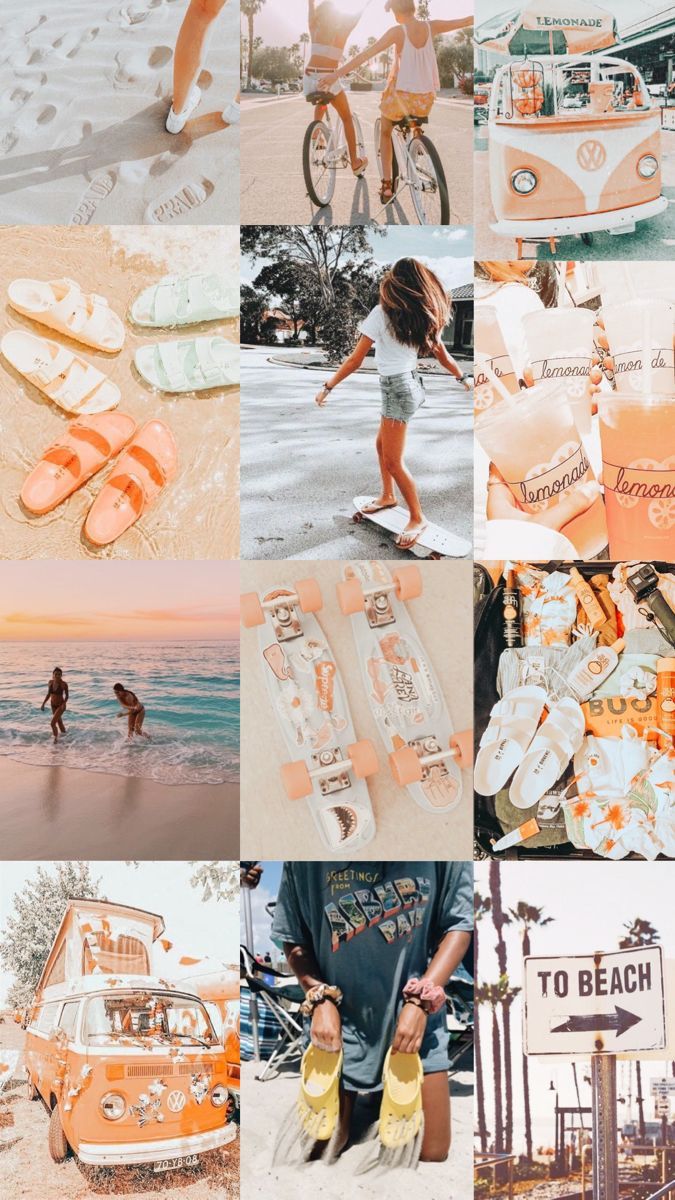 675x1200 Summer Collages iPhone Wallpaper