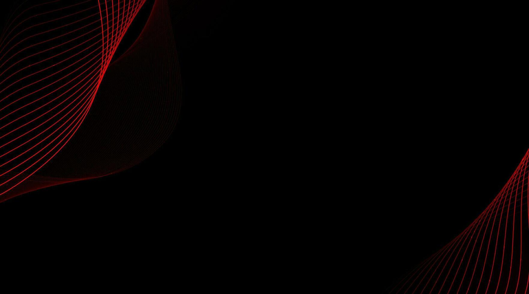 1763x980 Abstract red and black design background with minimal round wave shape and shining glitter, copy space gradient background concept