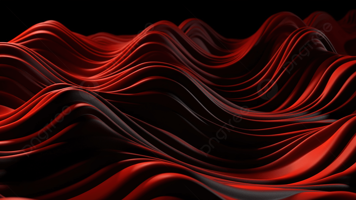 1200x673 Abstract Wave Background In Red And Black Created With 3D Rendering, Dark Wallpaper, Gradient Wallpaper, Black Wallpaper Background Image And Wallpaper for Free Download