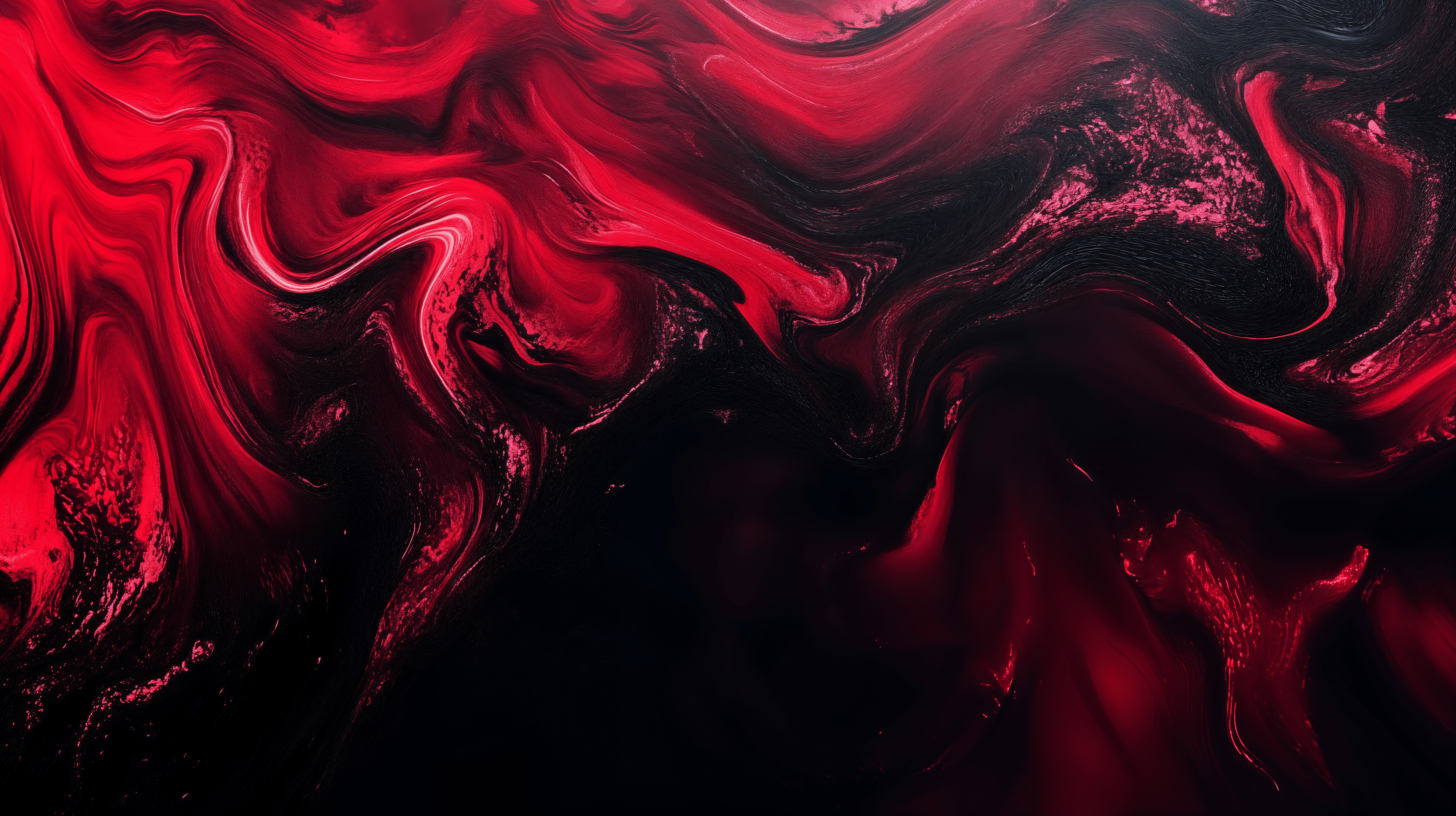 5824x3264 Red and Black Abstract: A Stunning 4K Ultra HD Wallpaper