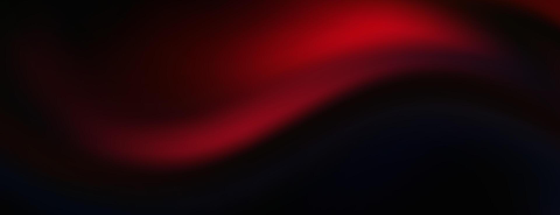 1920x738 Abstract background with a flowing red and black gradient