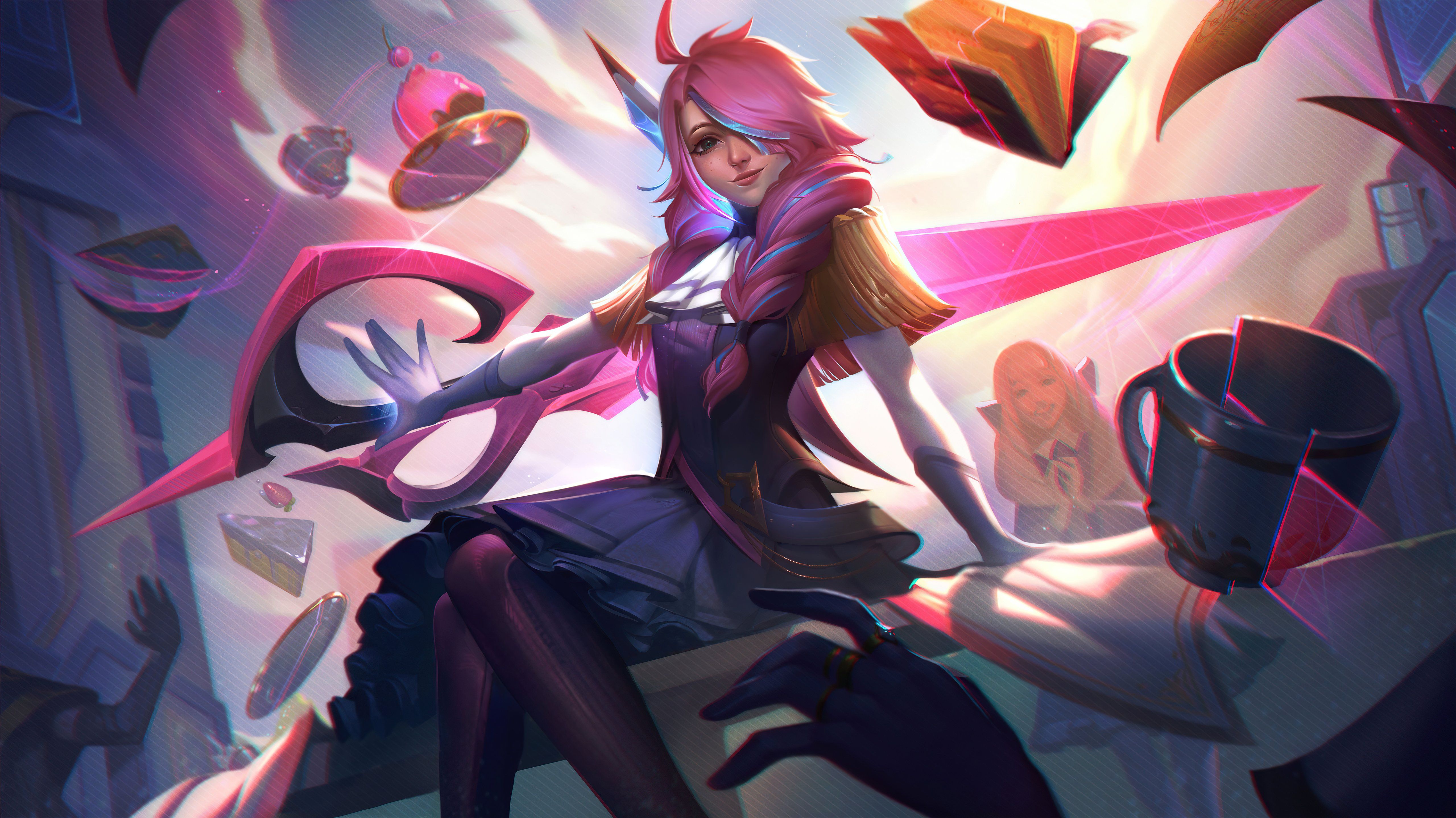 5120x2875 Battle Academia League of Legends Wallpaper 4K for Desktop