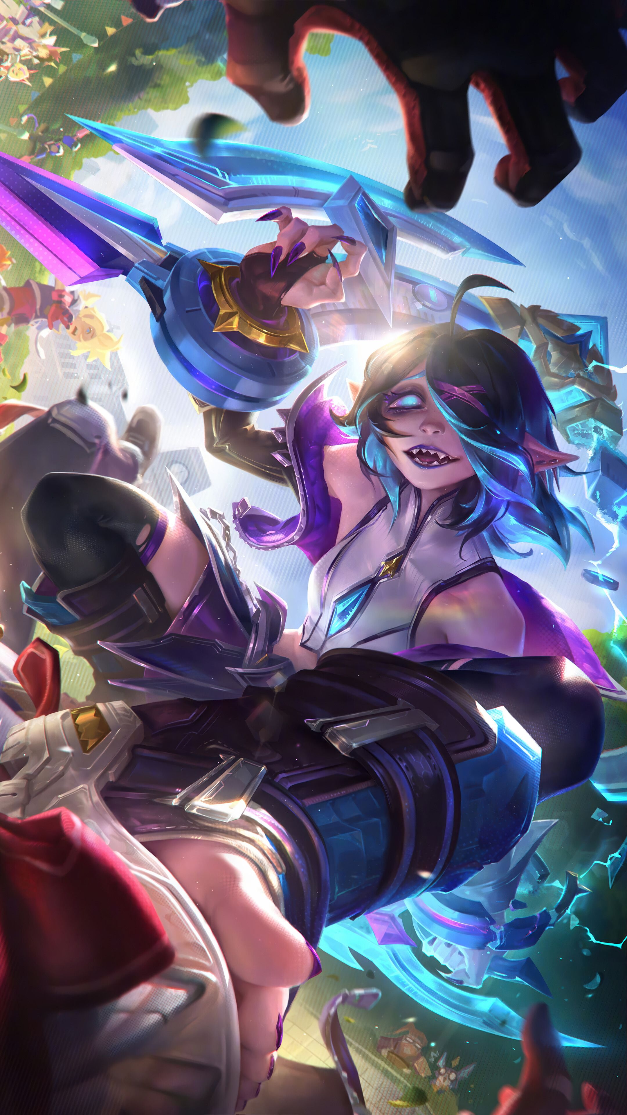 2160x3840 Briar Battle Academia LoL Skin Splash Art 4K Wallpaper iPhone HD Phone